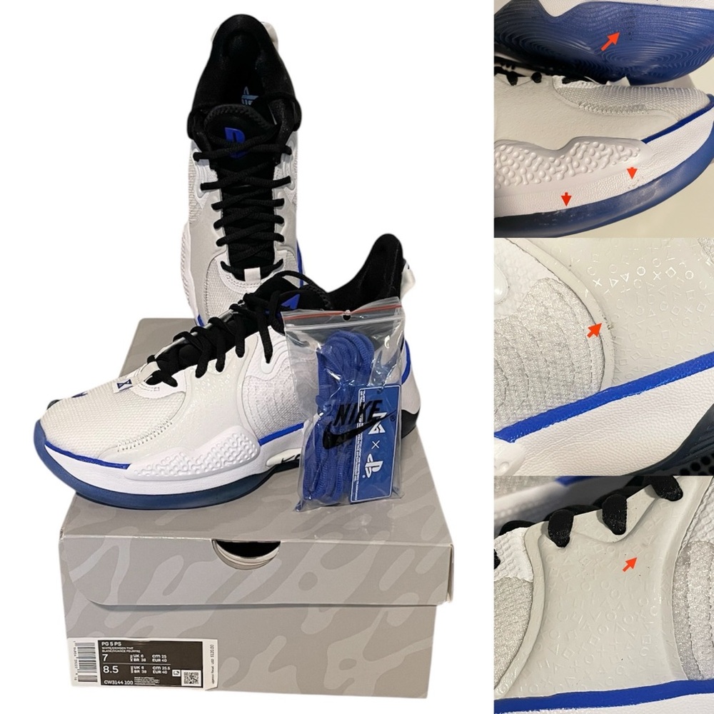 Nike PlayStation x LA Clippers’ Paul George PG 5 PS Sneakers Men’s 7